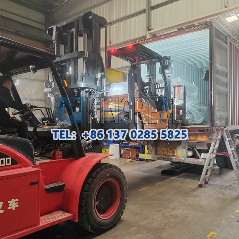Máy rạch cuộn được vận chuyển đến nhà máy của khách hàng Ý