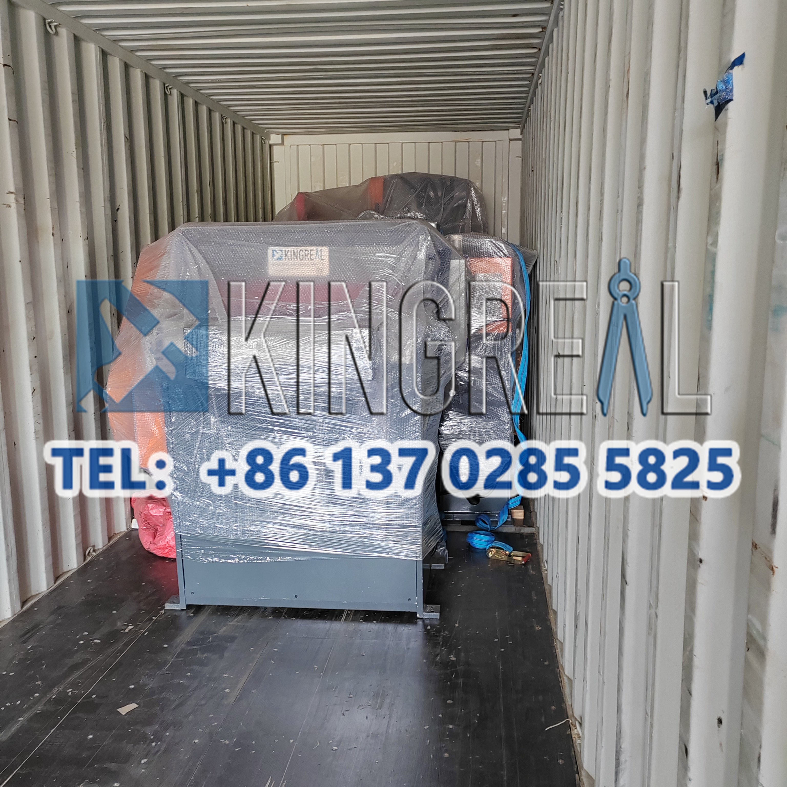 Dây chuyền cắt kim loại theo chiều dài được vận chuyển đến Nga
