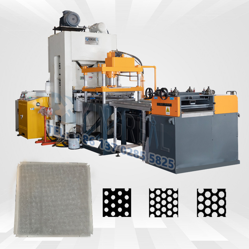 Dây chuyền sản xuất kim loại đục lỗ hoàn toàn tự động