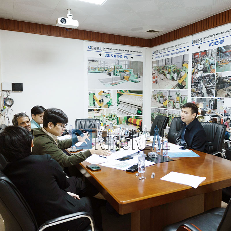 high speed cut to length machine