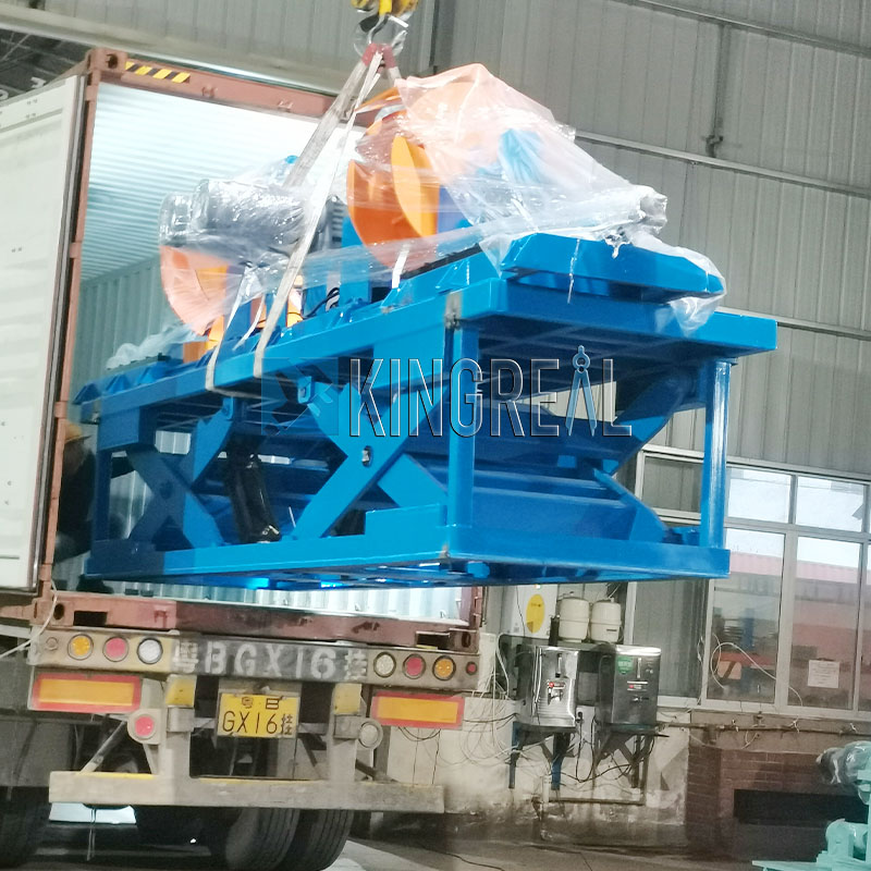 fly shearing cut to length line