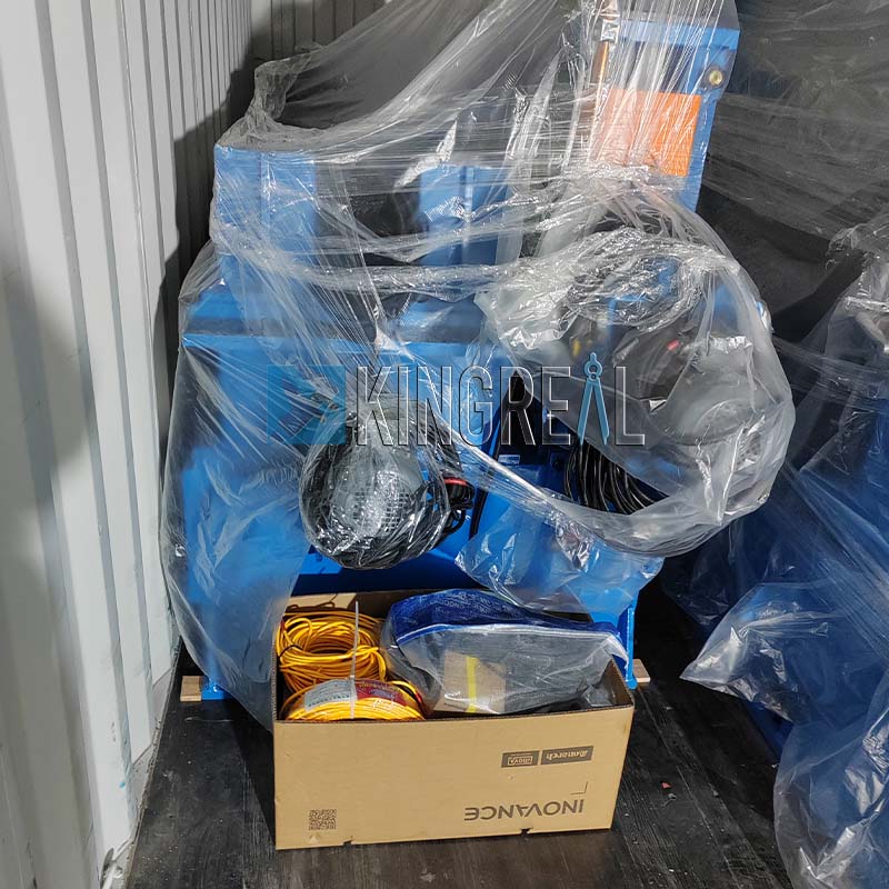 fly shearing cut to length line