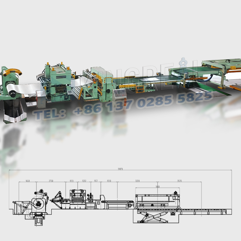 850mm cut to length machine