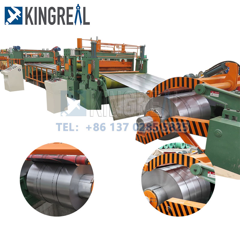 Tấm máy rewinder rạch cuộn dây kim loại